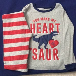 carters valentines pajamas